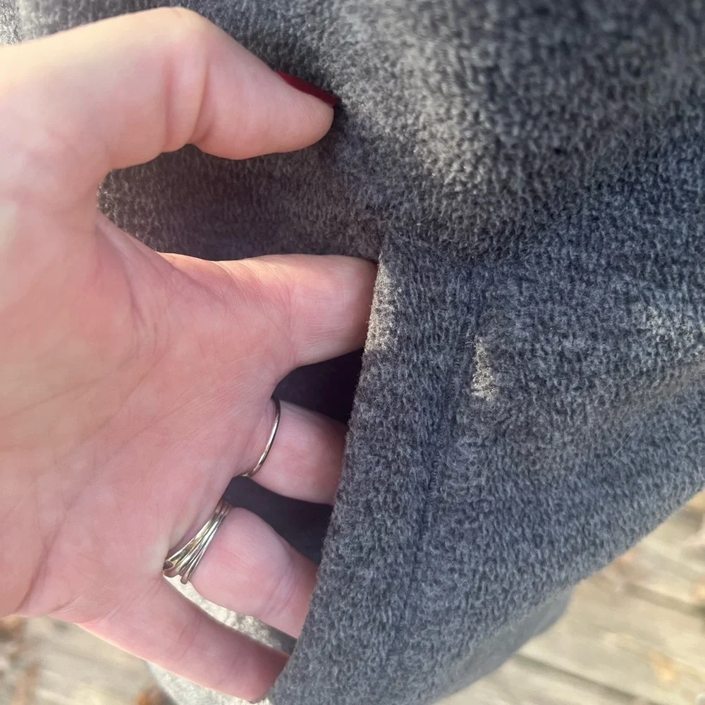 Calvin Klein gray fleece Performance Vest